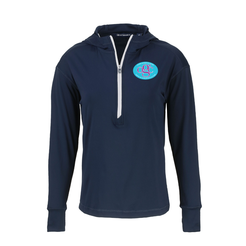 OGC Eco Recycled Womens Half Zip Hoodie