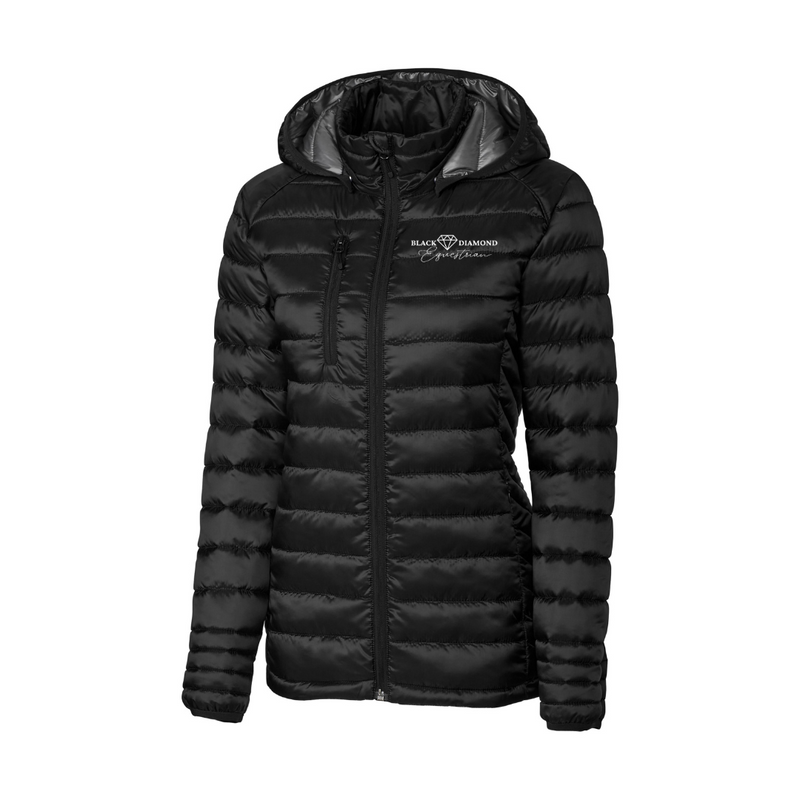 Black Diamond Puffer Coat