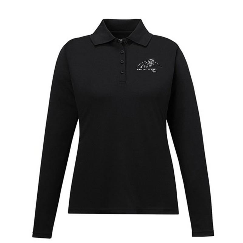 Endless Journey Farm Long Sleeve Polo